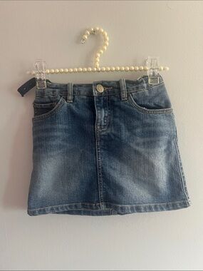 1989 Place Girls Blue Washed Denim Skirt